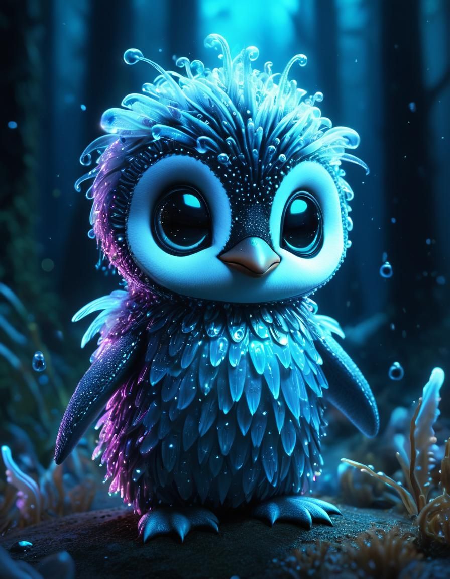 Baby Penguin-Jellyfish