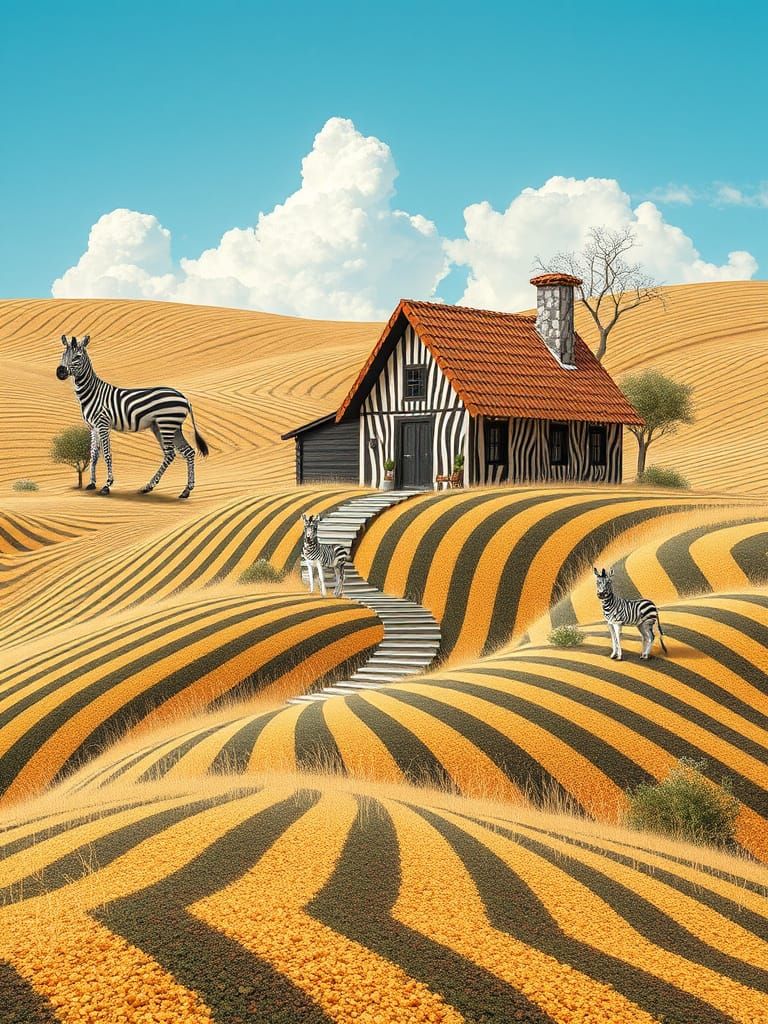 Zebra land.