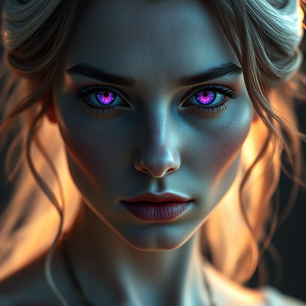 Mystical Lady with Ancient Wisdom