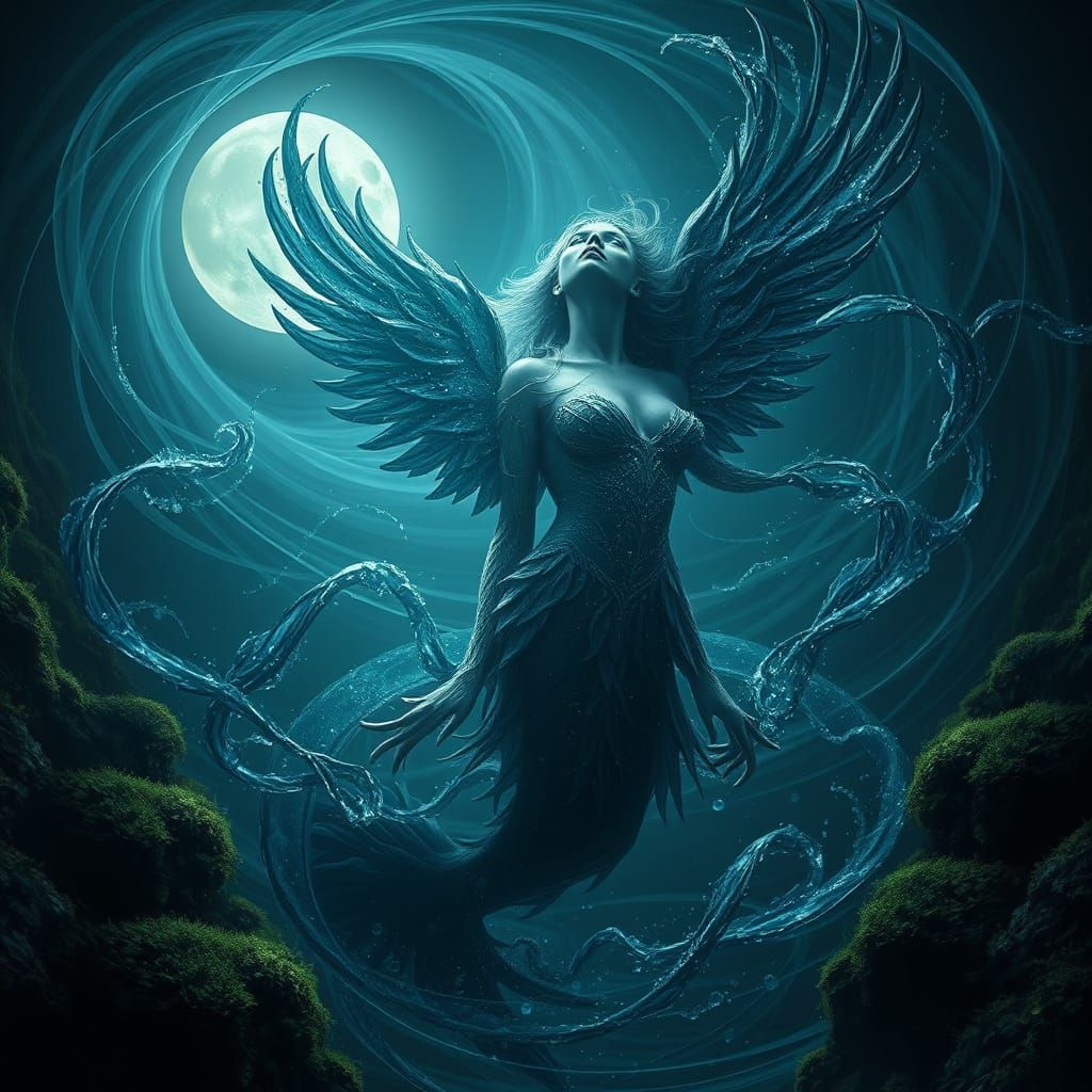 Surreal Mermaid Lures Souls into Underwater Lair with Siren ...
