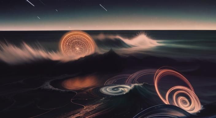 Star Trails Over the Sea: Time Lapse Astrophotography