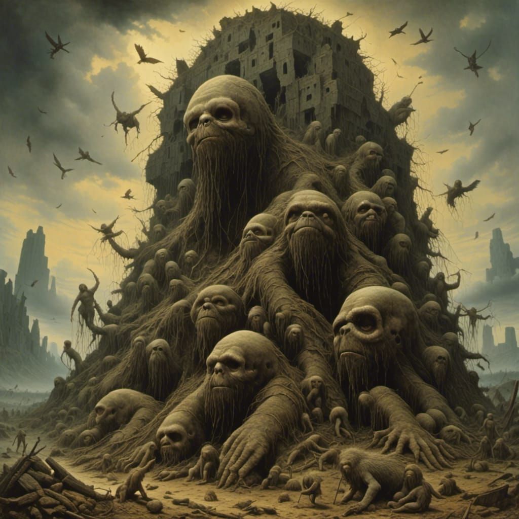 Sloth: A Haunting Depiction of Deadly Sin