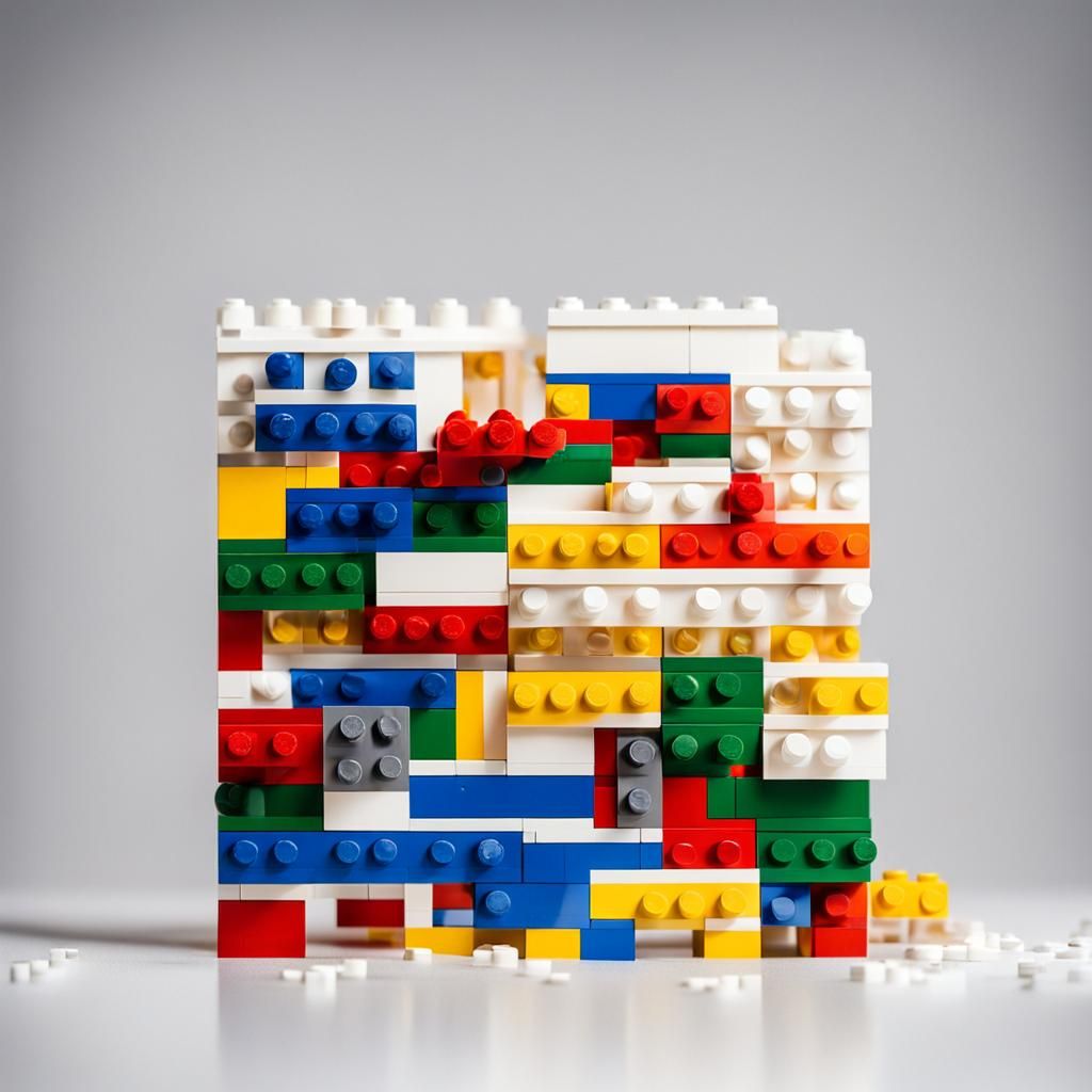 Lego Logo: Professional Photography with Bokeh