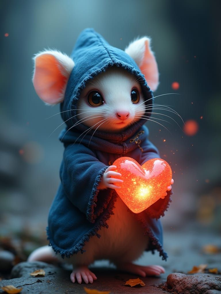 Whimsical Street Merchant in Cool Caverns