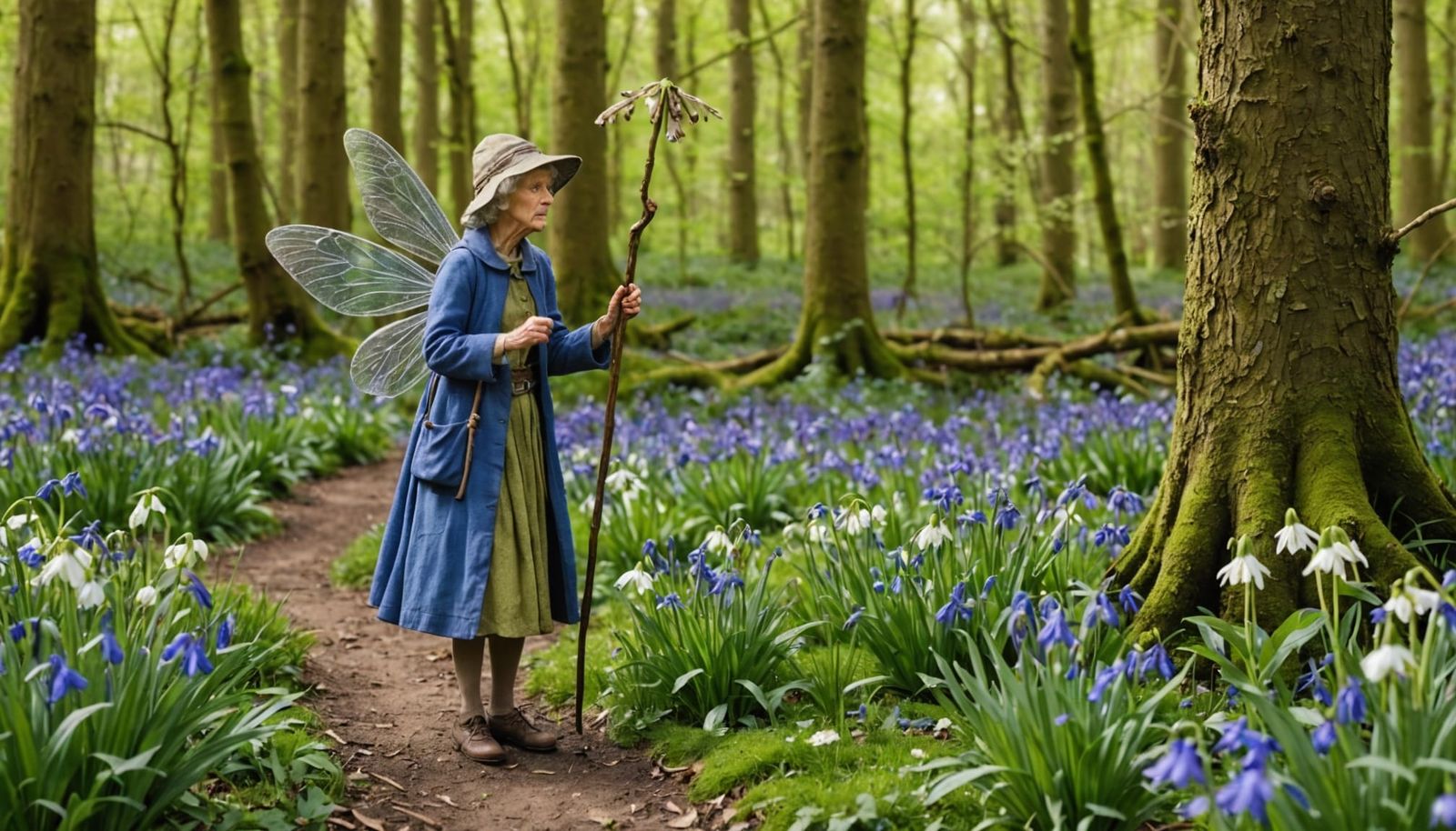 Enchanted Fairy Journey Through Woodland Glade