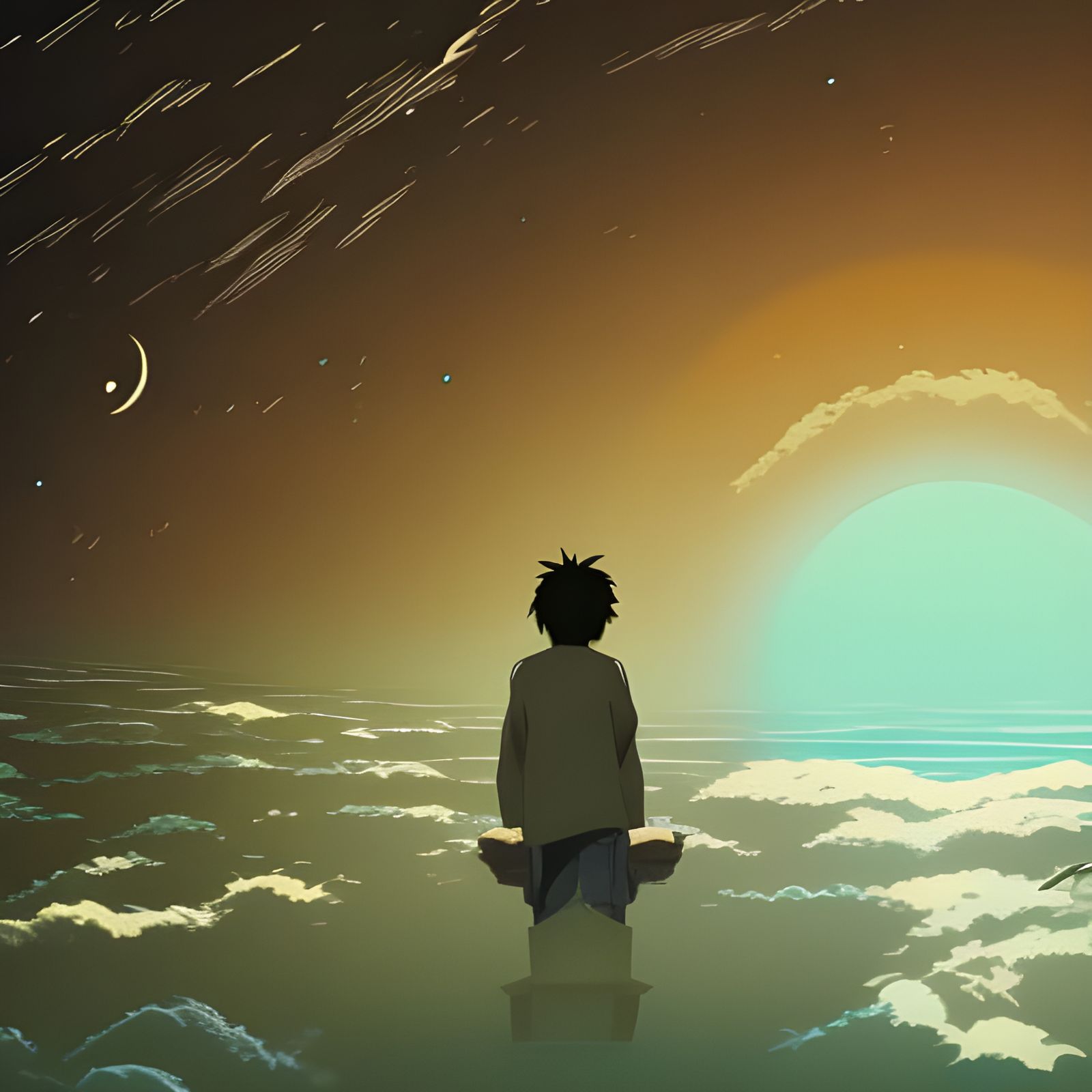 Anime Journey Through Time and Galaxies