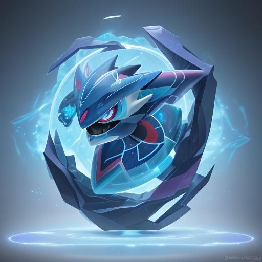 Kyogre Ice Pokemon Astral Illustration