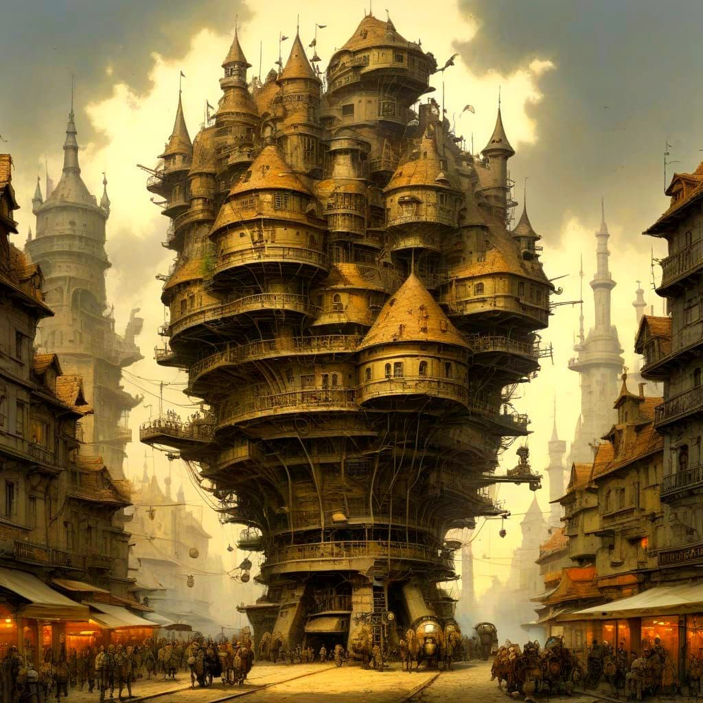urban Jean-Baptiste Monge, megastructure