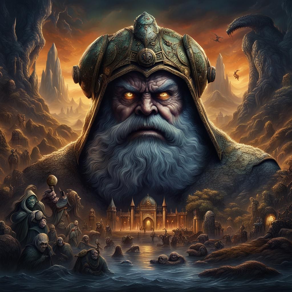 Brian Blessed as Mole People Overlord