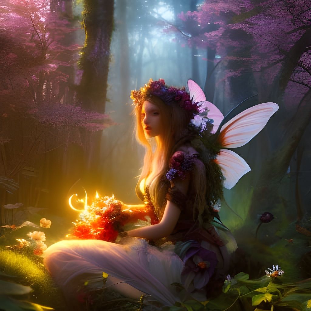 Fallen Feather the Forest Faerie