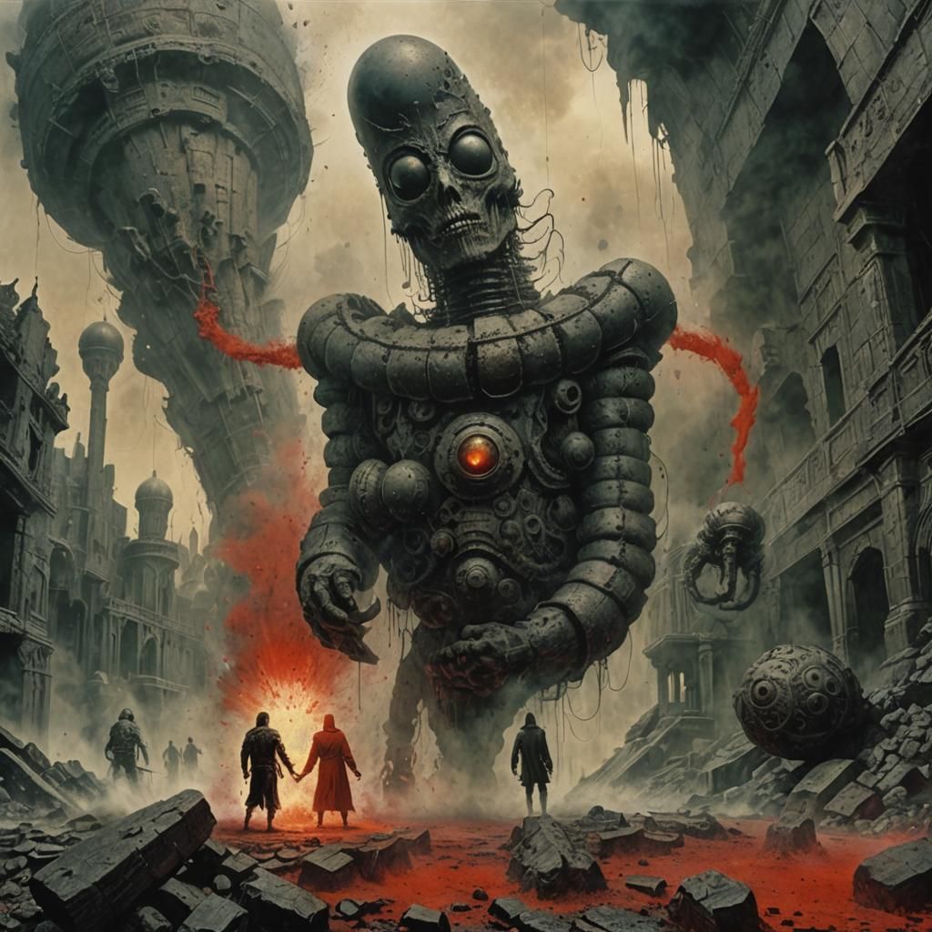 Jiminey Timiney in the Post Apocalypse