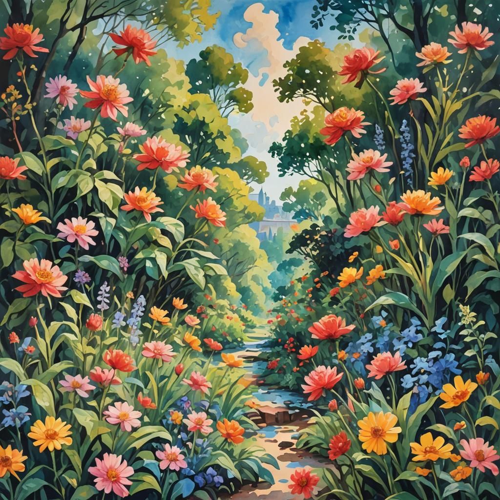 Flower path