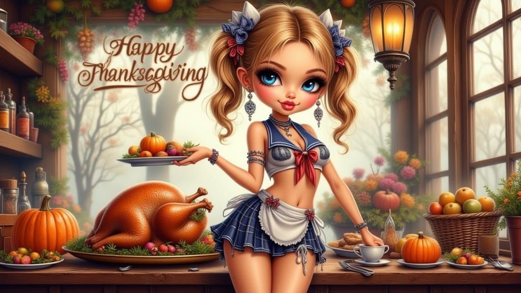 <lora:Pretty Pin-Up Women:1.0> <lora:Hand Drawn Bohemian:1.0...