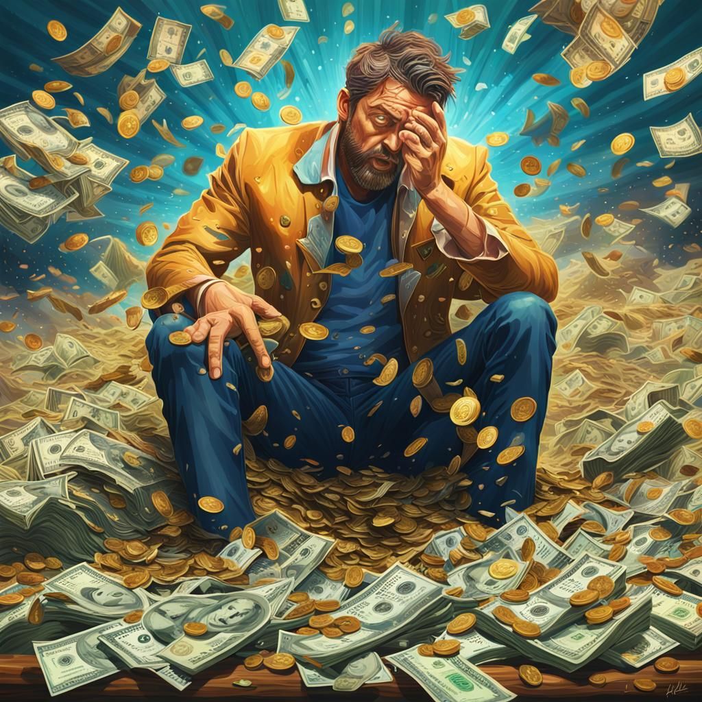 Despair: Drowning in Endless Wealth