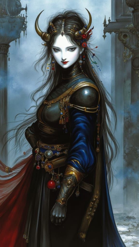 Anime Style Girl Resembles Vlad the Impaler