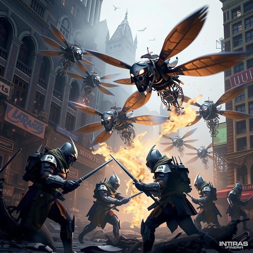 Epic 3D Cinematic Masterpiece in Photorealistic HDR