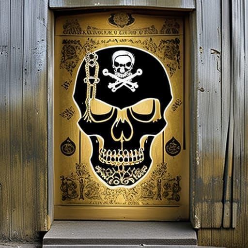 Peeling Paint on Old Wooden Wall