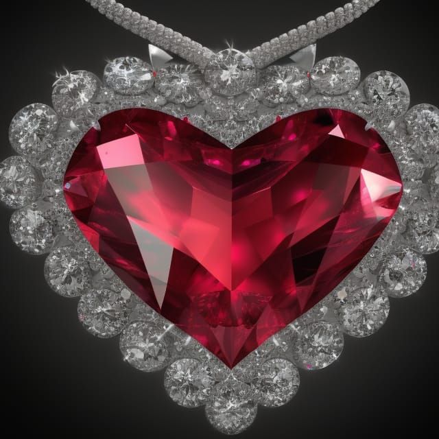 Diamond heart