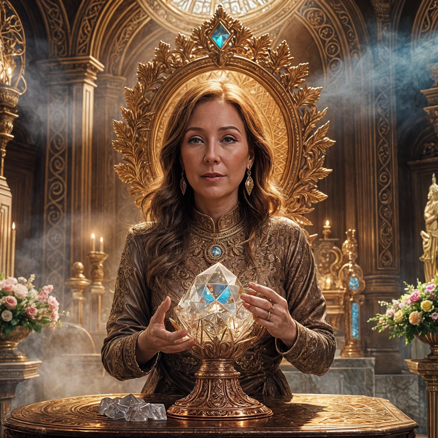 Spiritual Teacher Channels Entities Before Audience