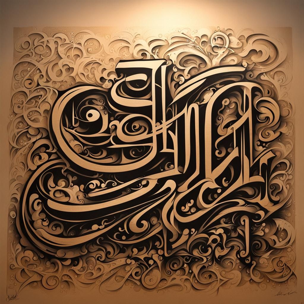 Bold Calligraffiti Art