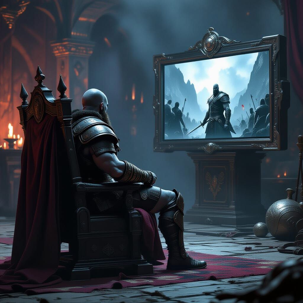 God of War Watches Game of Thrones