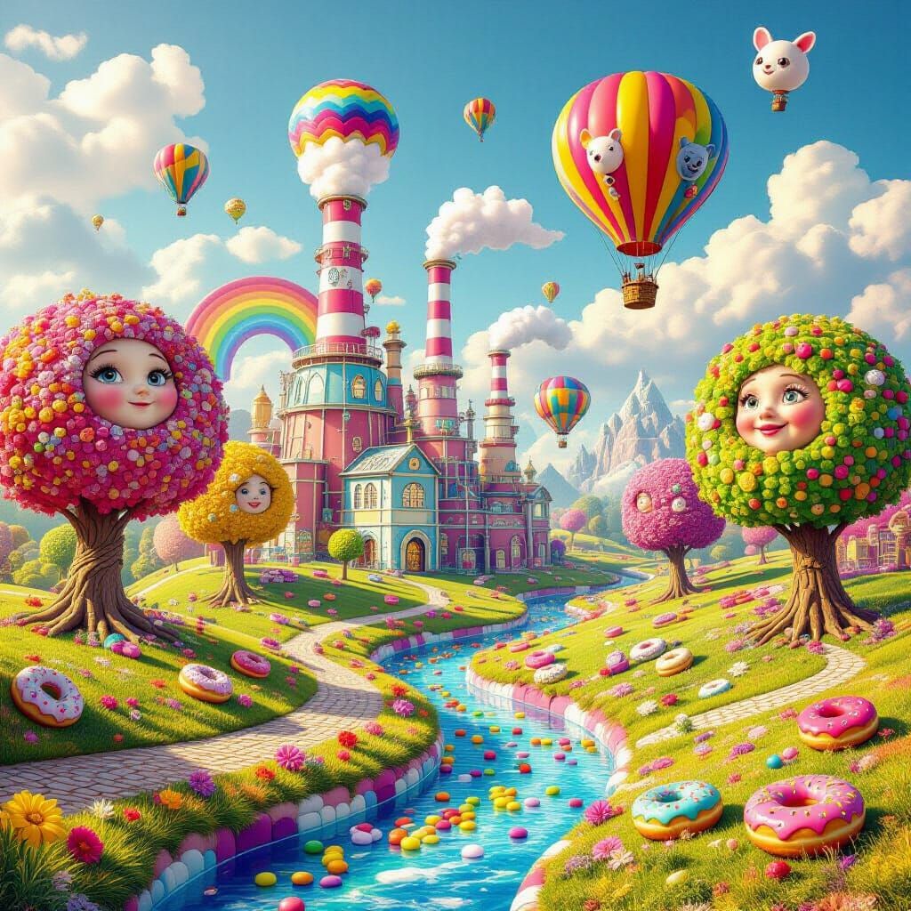 Whimsical world of fancy