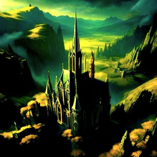 Fantastical Skyscraper Church in Sunny Glen