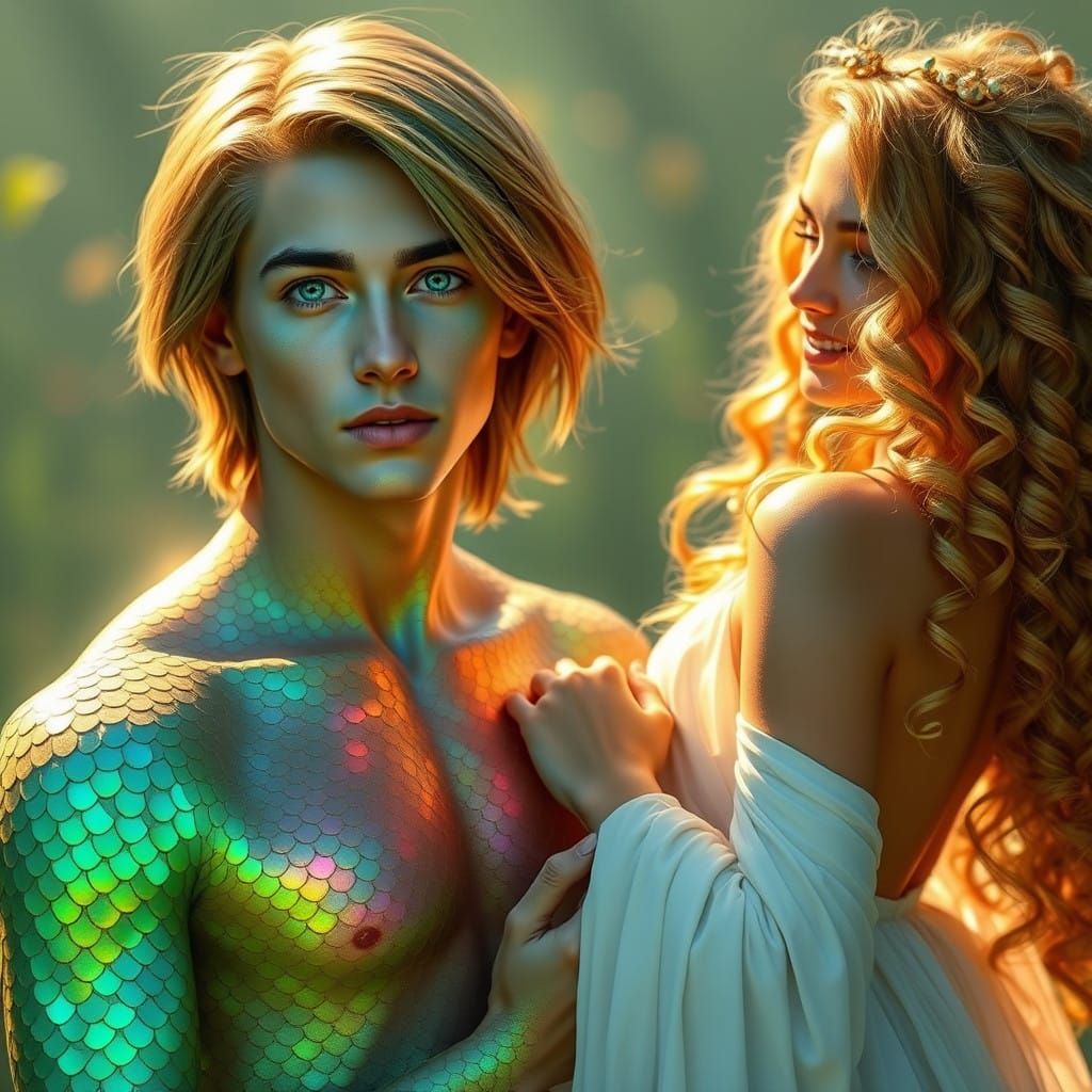 Iridescent Youth in Ethereal Faerie Style