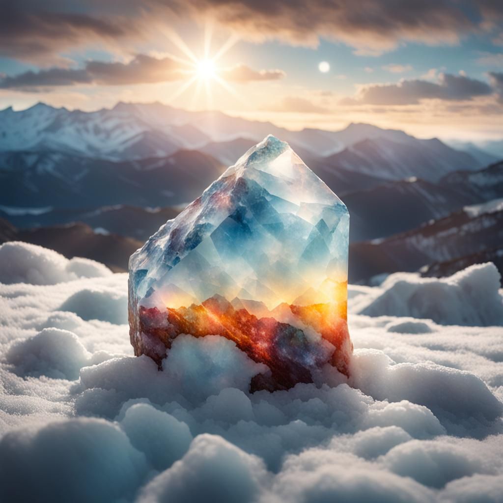 Stone Melts to Ice in Rothko-Inspired Light