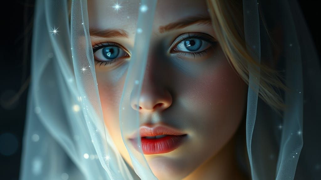 Ethereal Beauty in a Dreamlike Landscape