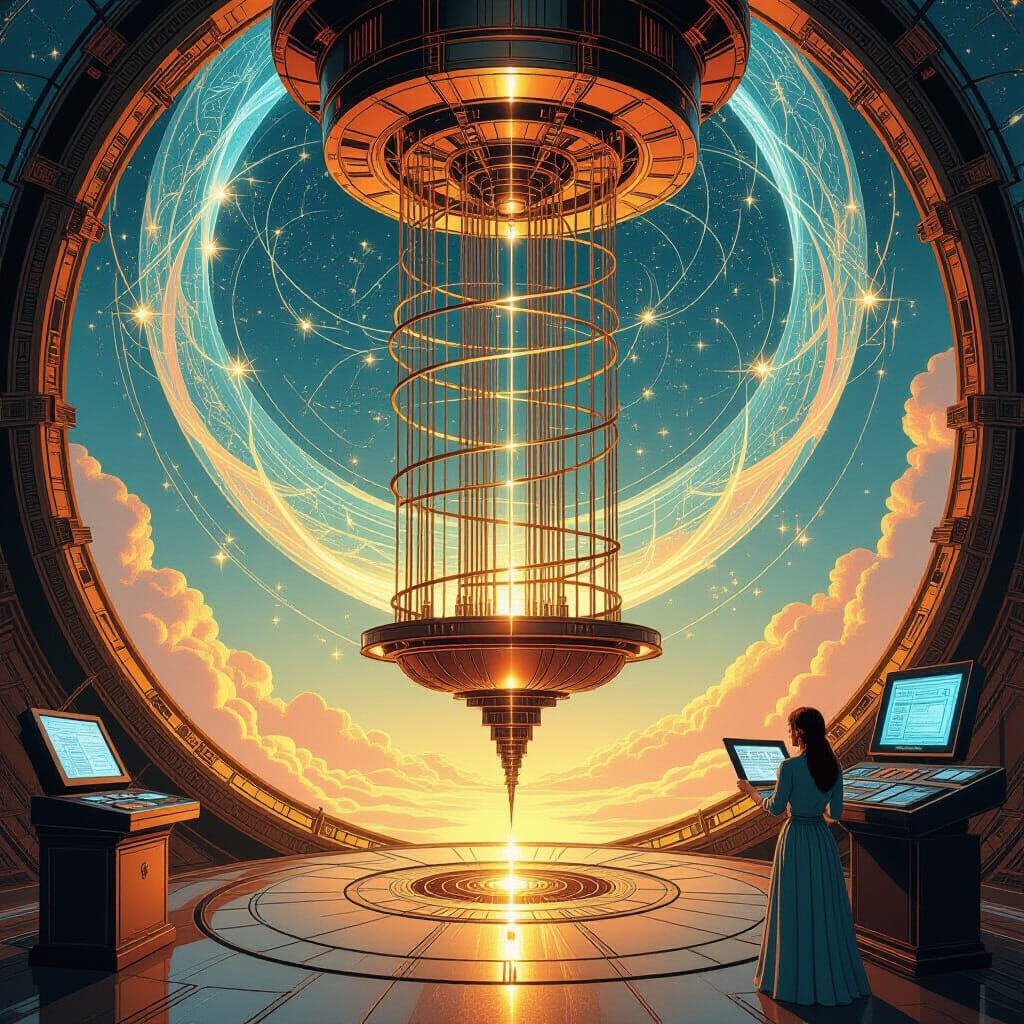 Cosmic Order Schematic: Mattingly Array Pendulum Station in ...