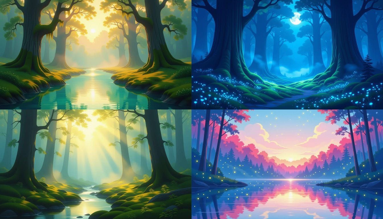 Serene Nature Dream Landscape