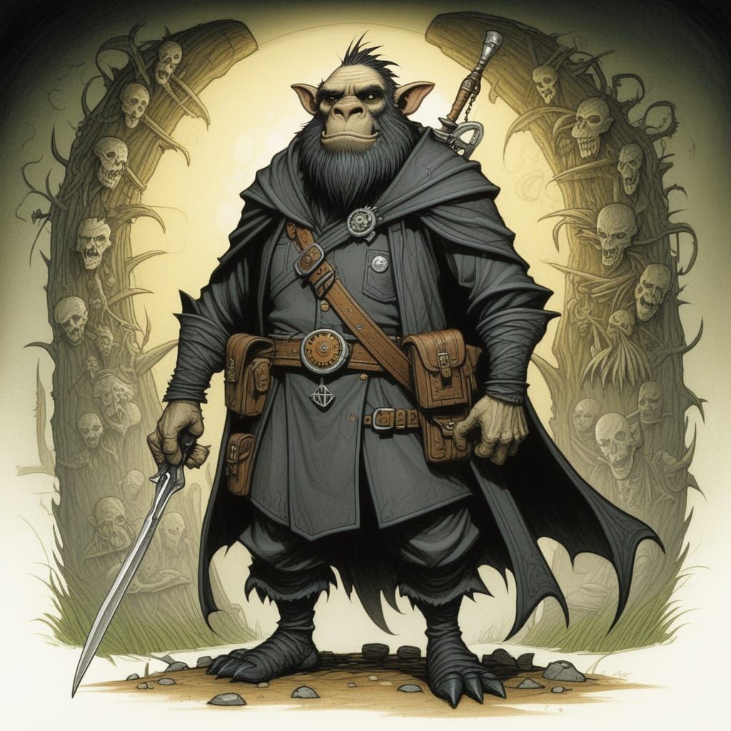 Grimdark Fantasy Illustration