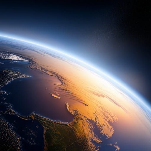 Earth from Space: Professional Photography with Bokeh