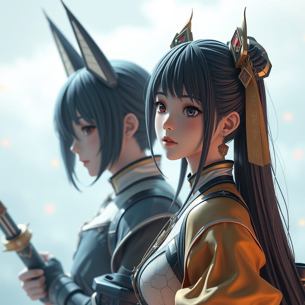 Vibrant 3D Anime Art in Breathtaking Detail