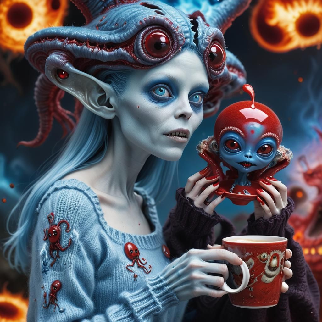 Alice in alien wonderland