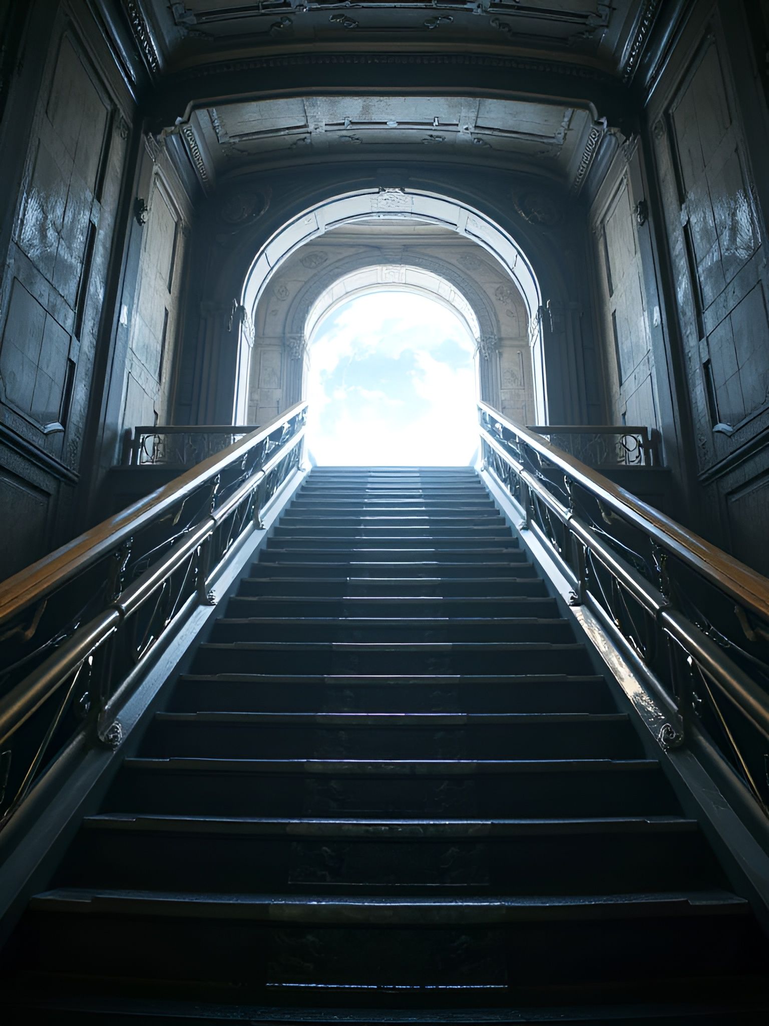 Epic Portal to Nowhere: A Stairway to Infinity