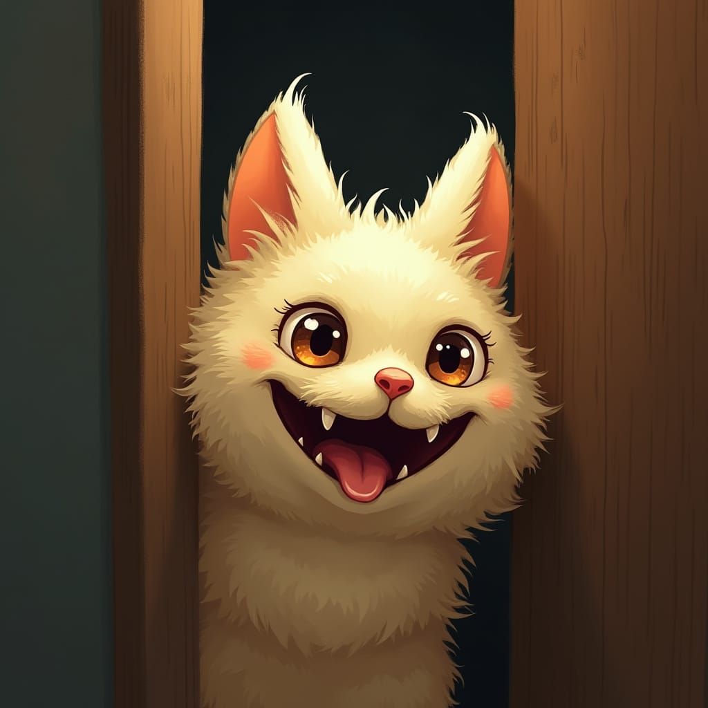 Furry Creature Watches with Friendly Smile
