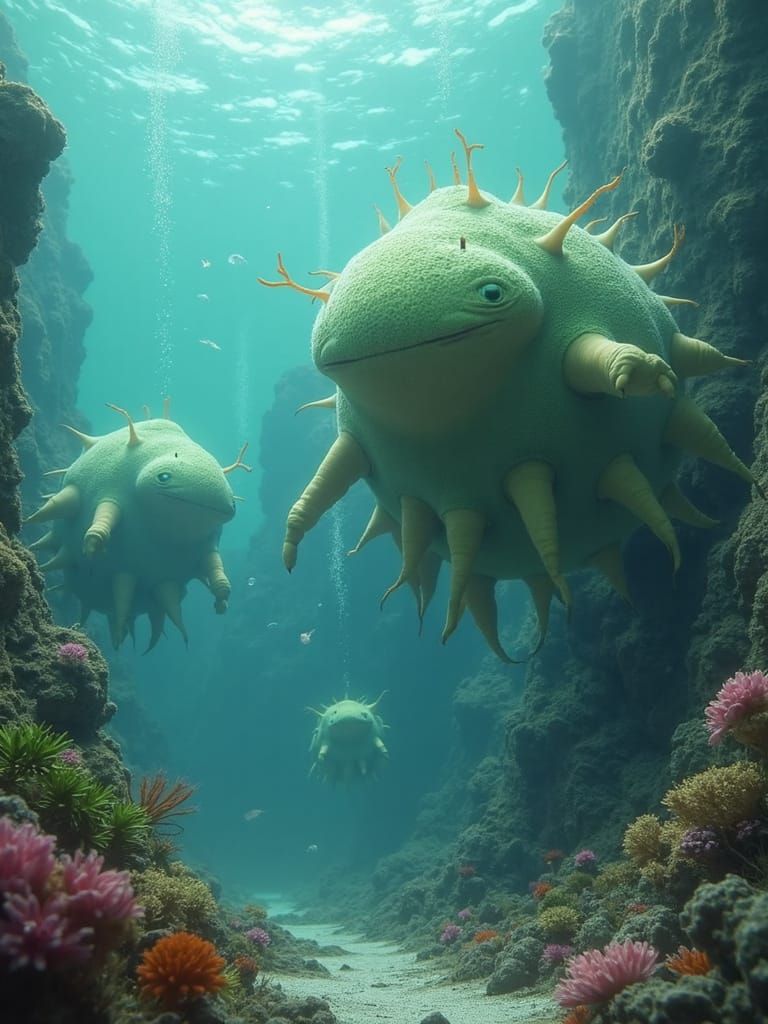 Battle for Control of the Undersea Arcology on Planet X