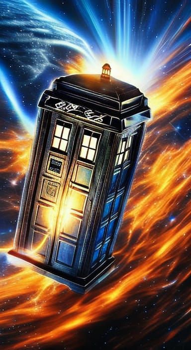 TARDIS Exploring Space in Hyperrealistic Detail