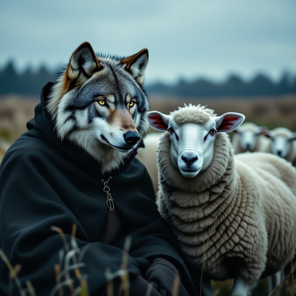 A Wolf in Sheep's Clothing: Cinematic Still