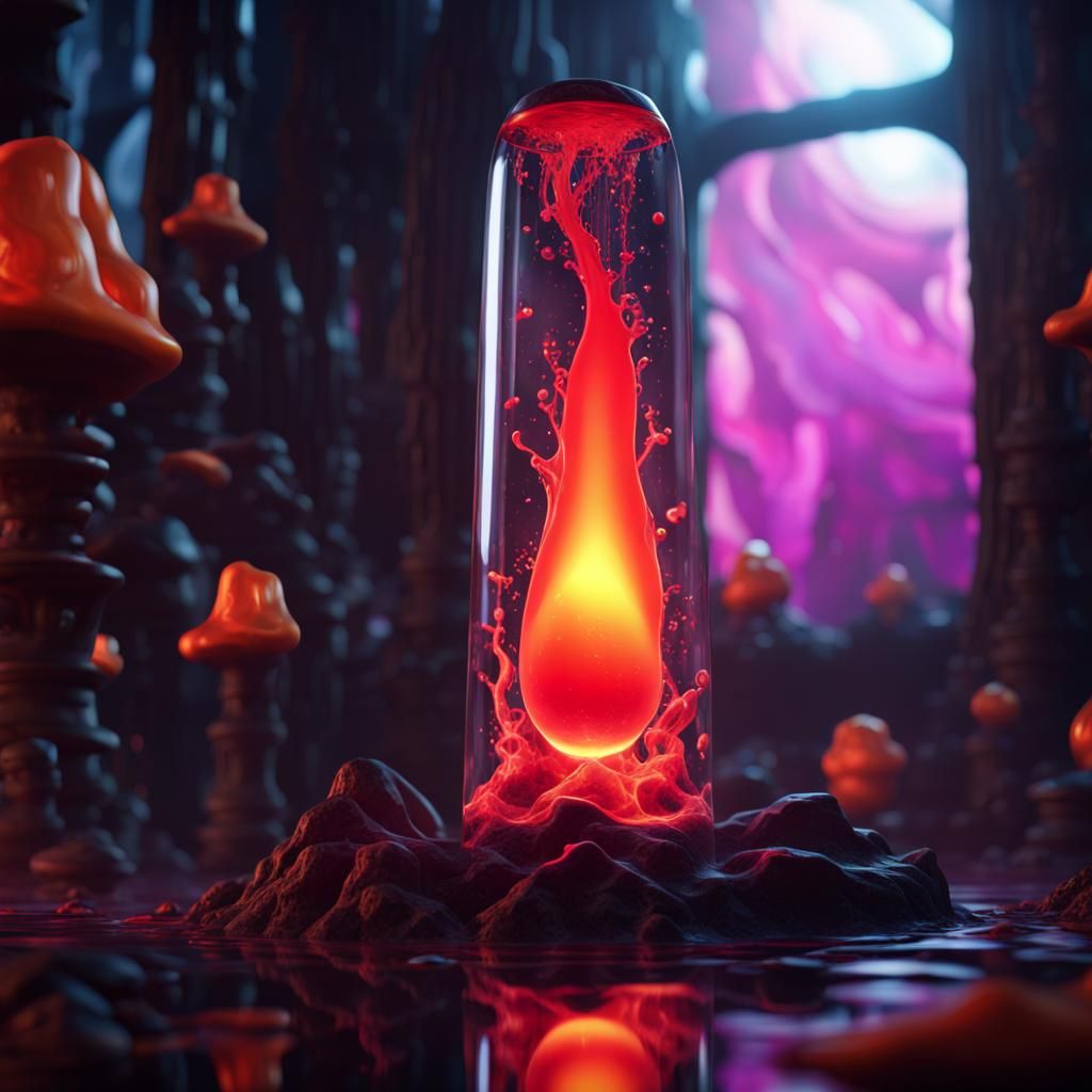 center lava lamp