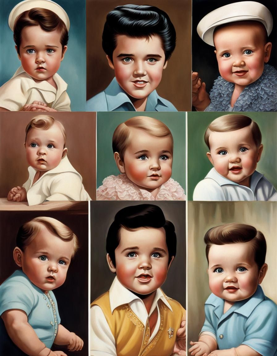 Elvis Presley: A Lifelong Portrait in Hyperrealism