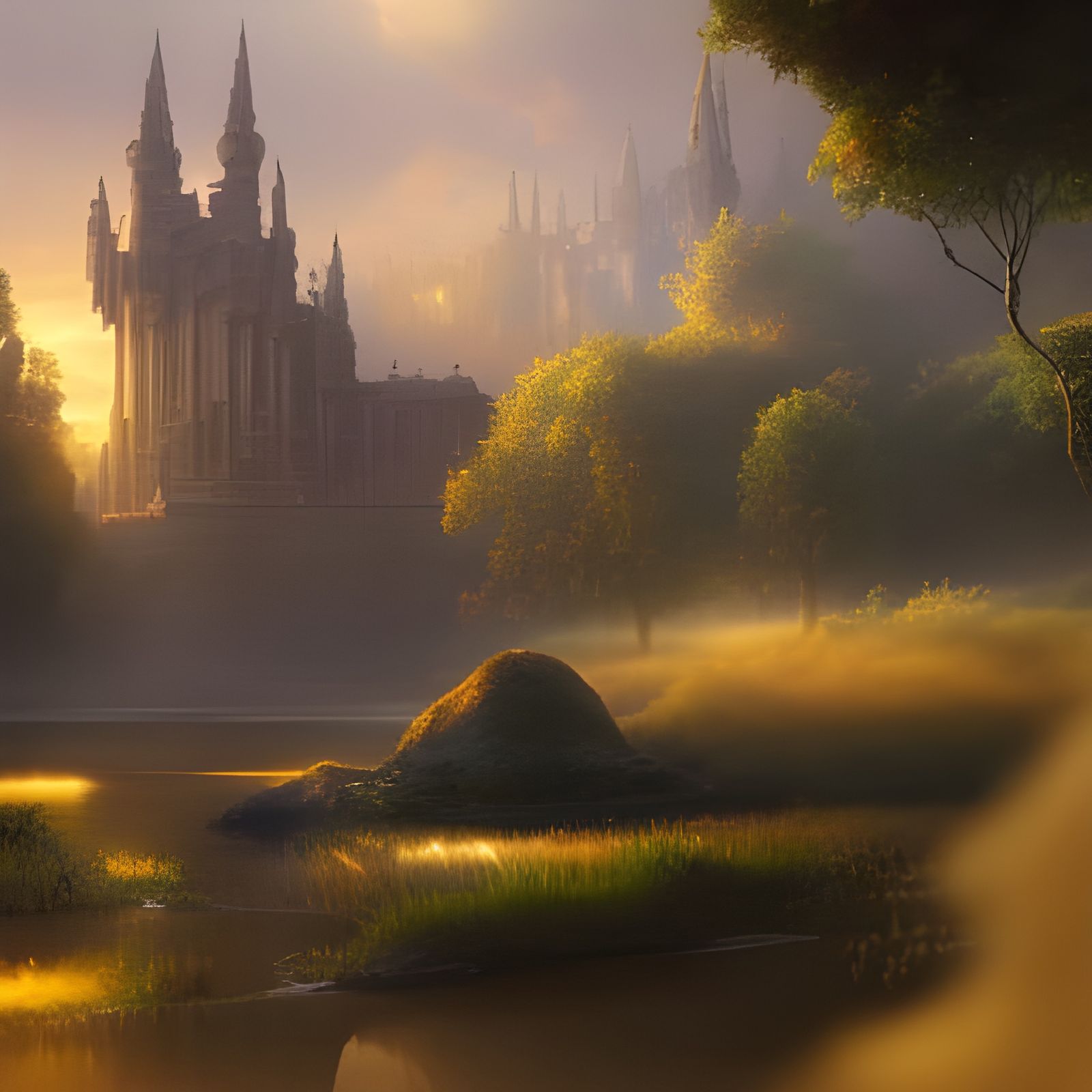 Beautiful Golden morning