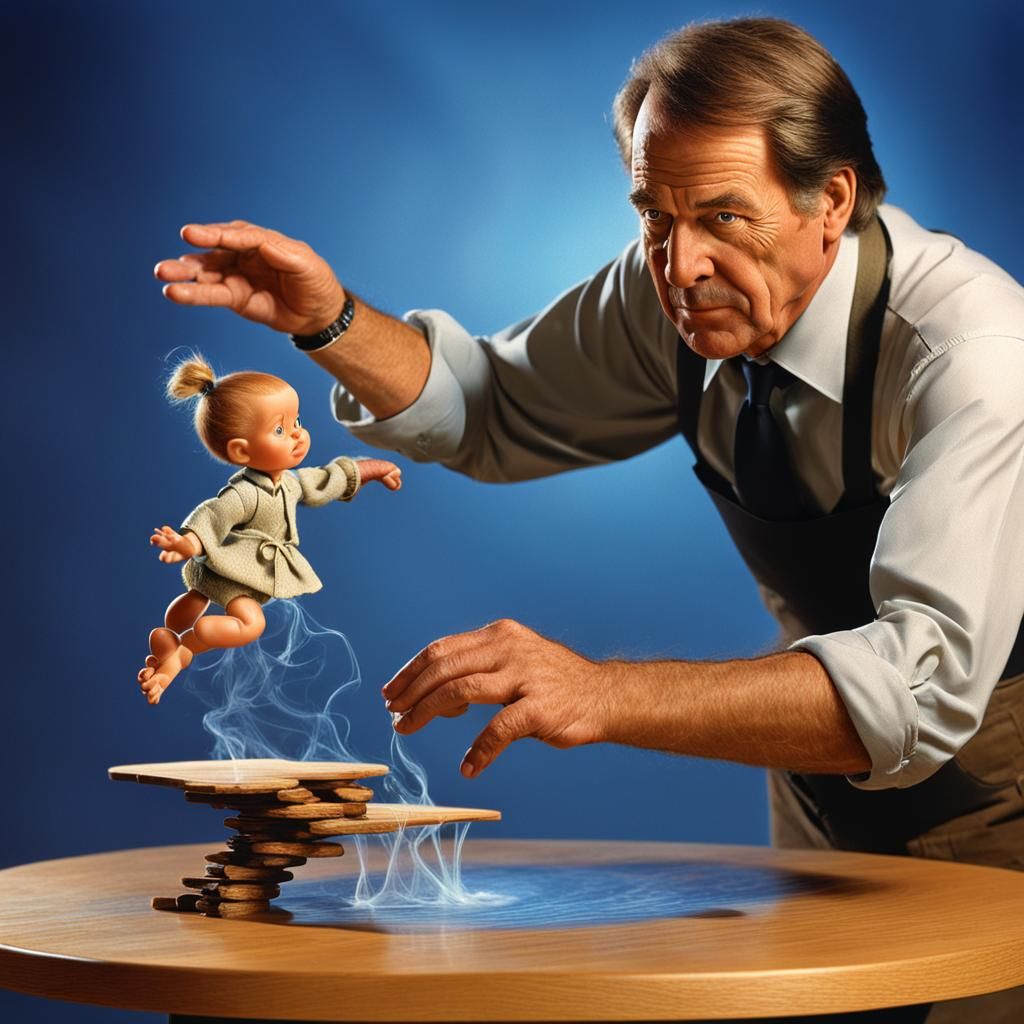 Doll Repair Scene in a Jim Warren Style