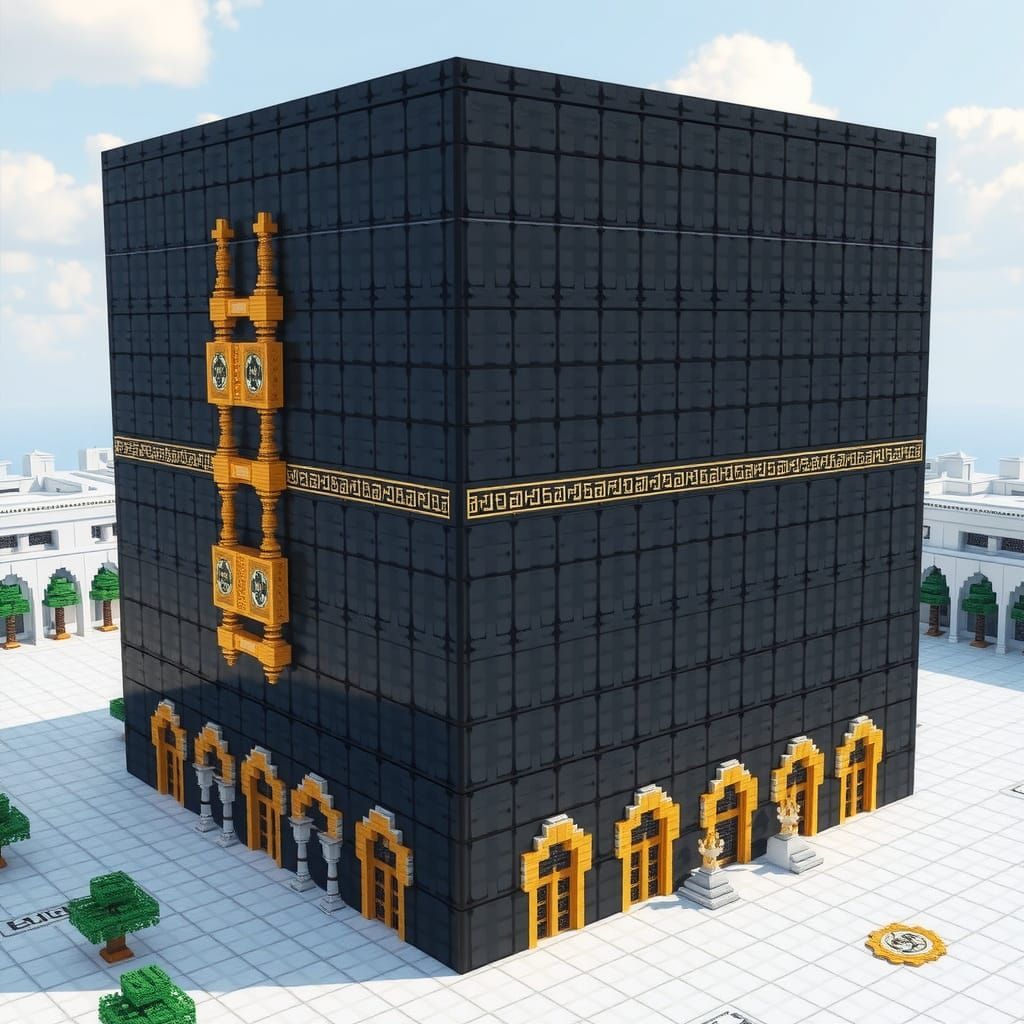 Kaeba but built in Minecraft