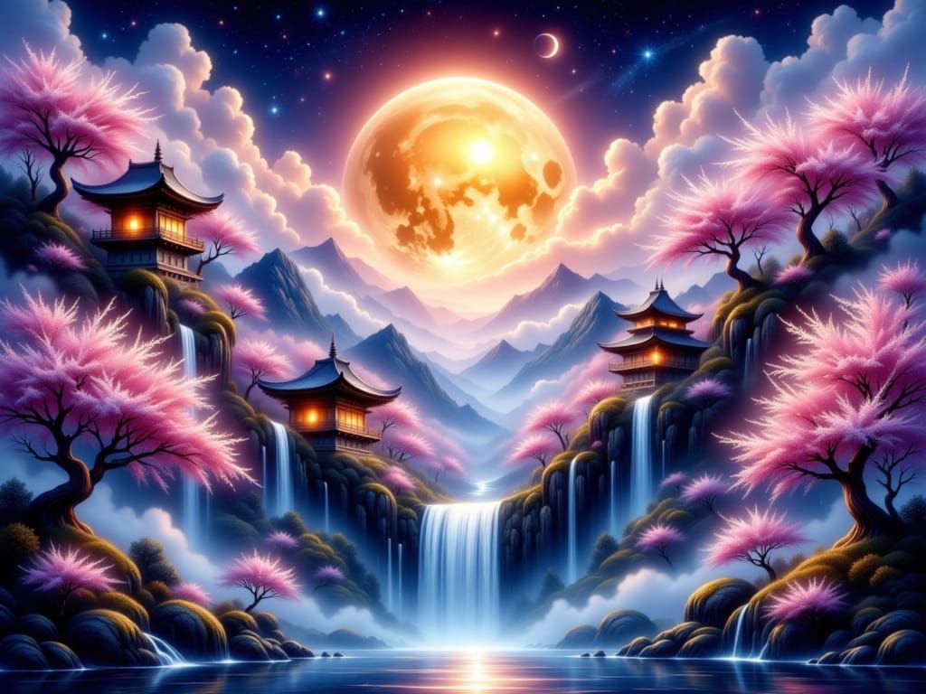 Japan under the moon 4