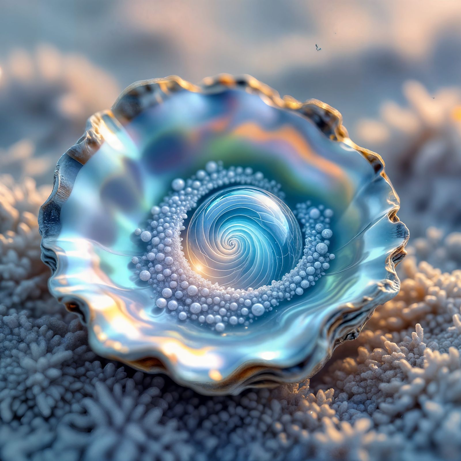 A World Inside an Oyster Shell