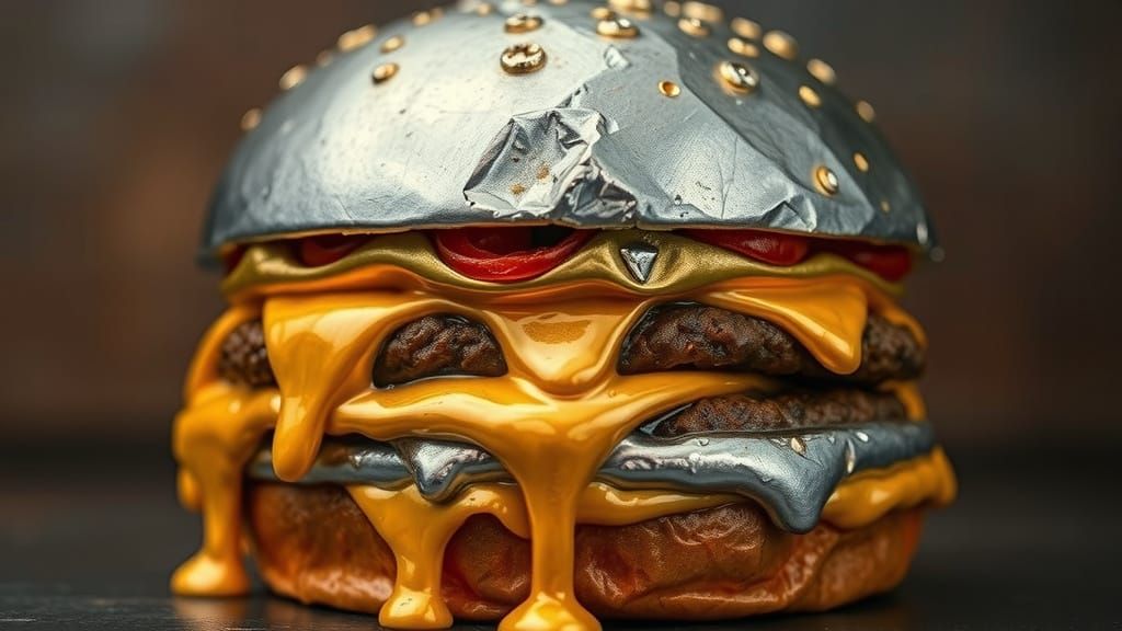 The Metal Cheeseburger: An Industrial Delicacy