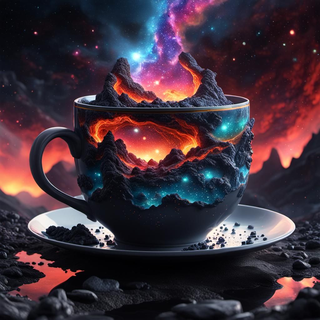 Surreal Dreamscape: Ghibli meets Pablo Amaringo